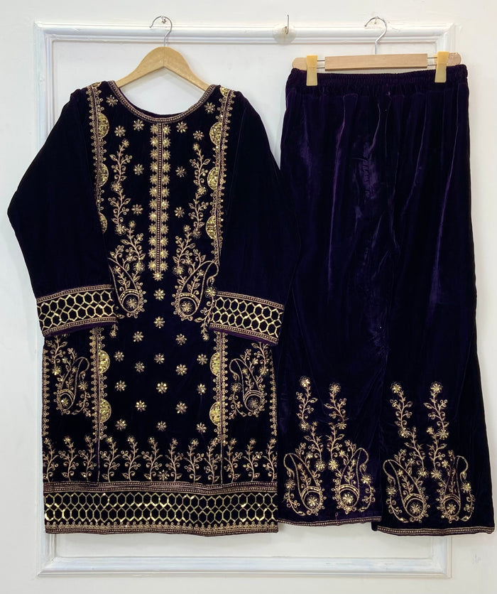 Dreamy Velvet 2PC (Velvet) D-216