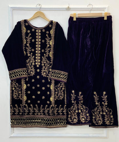 Dreamy Velvet 2PC (Velvet) D-216