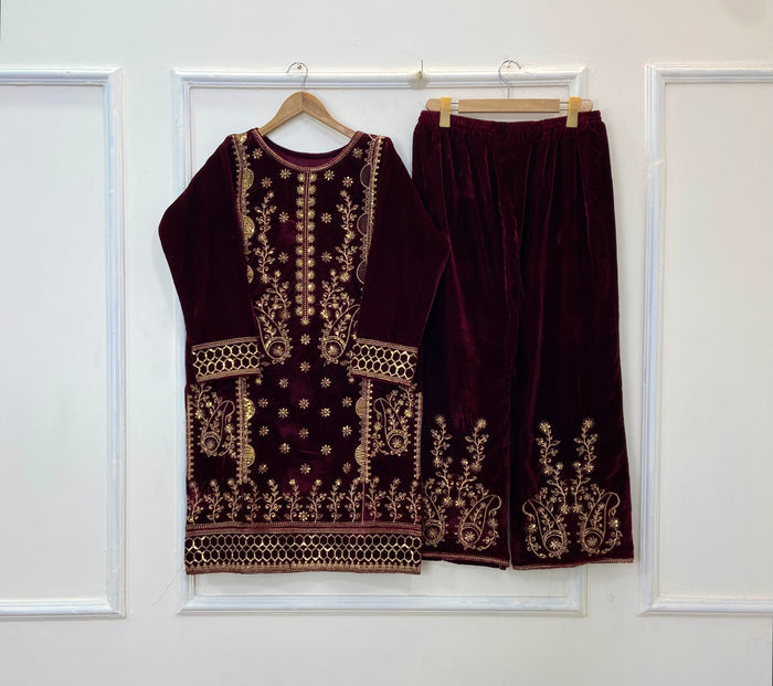 Dreamy Velvet 2PC (Velvet) D-216