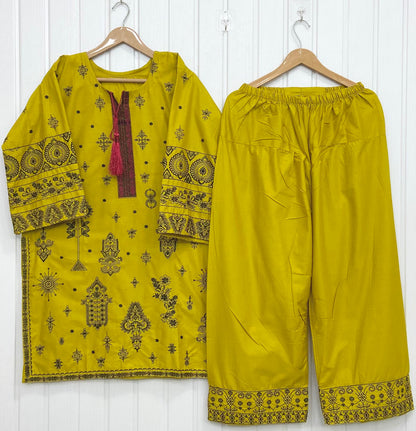Dual Embroidered | Farshi D-832