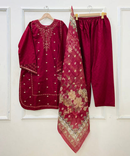 Small / Maroon