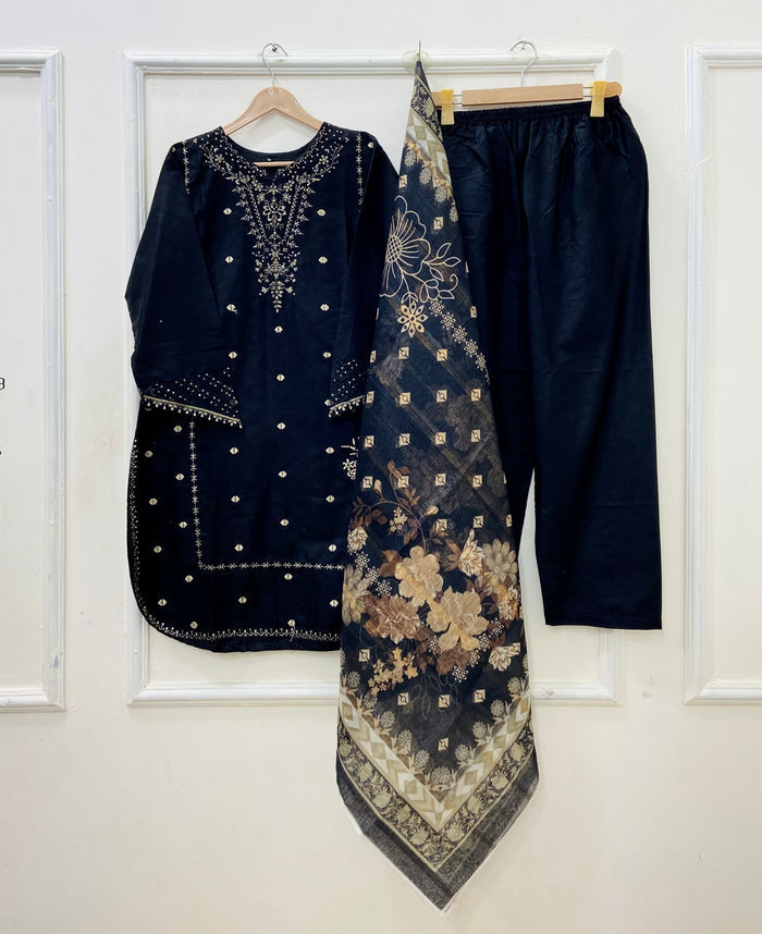 Eid Edit | 3PC Cotton D-606