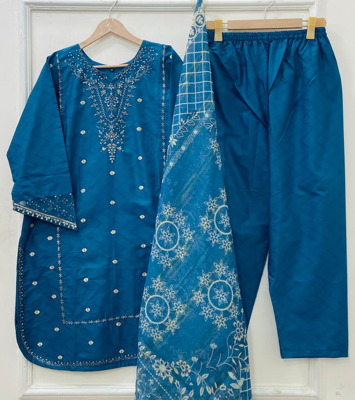 Eid Edit | 3PC Cotton D-606