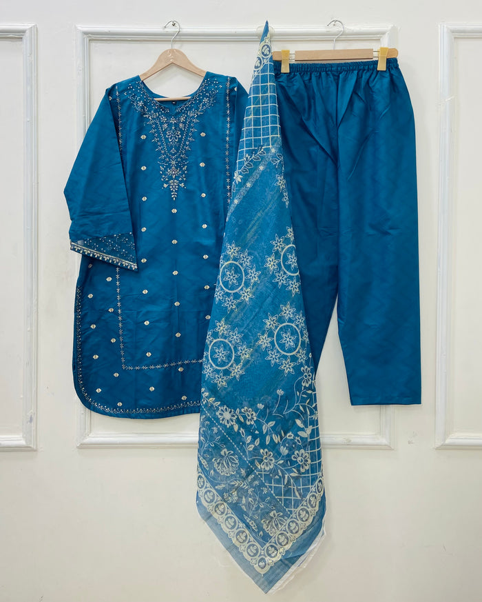 Eid Edit | 3PC Cotton D-606