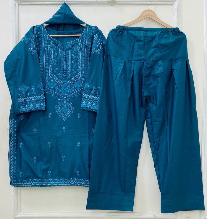 Eid Edit | Farshi 3PC Lawn Cotton D-621