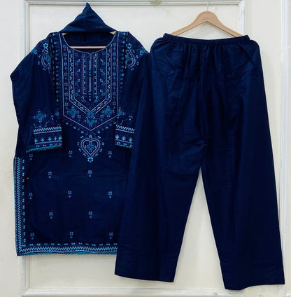 Eid Edit | Farshi 3PC Lawn Cotton D-621