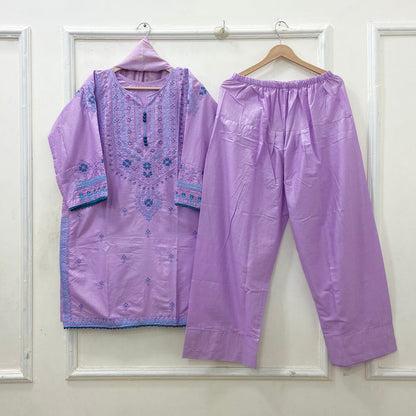 Eid Edit | Farshi 3PC Lawn Cotton D-621