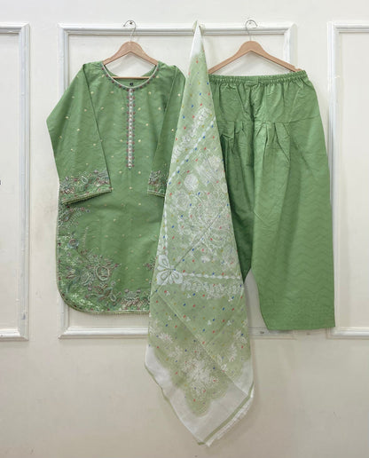 Eid Festive | Farshi 3PC Cotton D-635