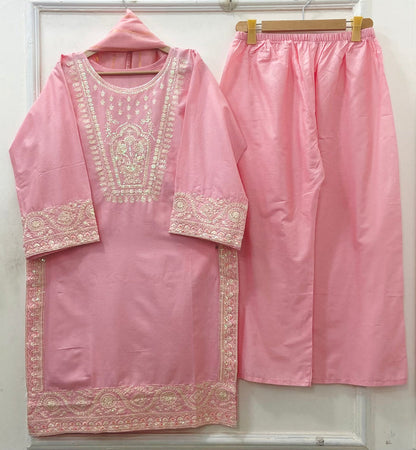 Eid Series | Sequins 3PC Cotton D-657