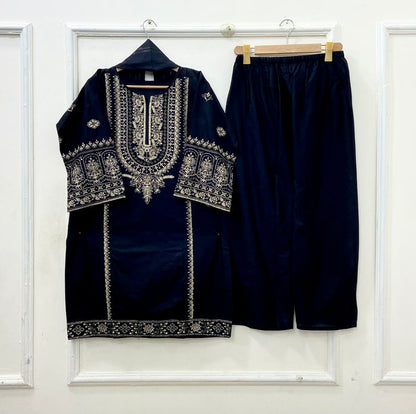Embroidered | 3PC Cotton Lawn D-667
