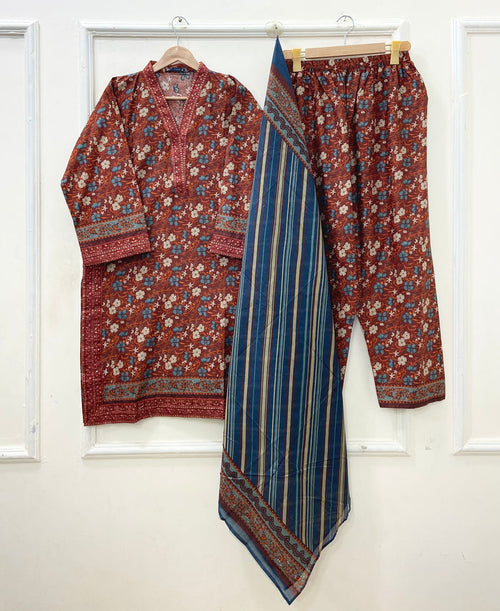 Embroidered | Lawn 3PC D-679