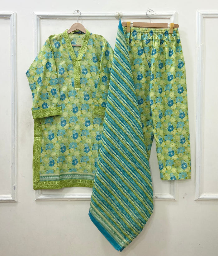 Embroidered | Lawn 3PC D-679