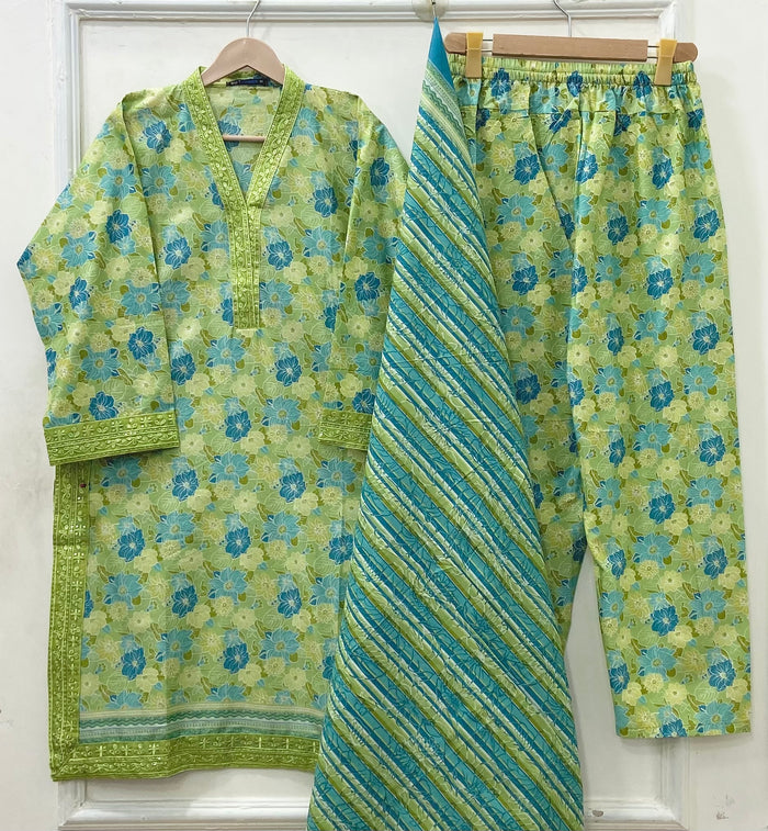 Embroidered | Lawn 3PC D-679