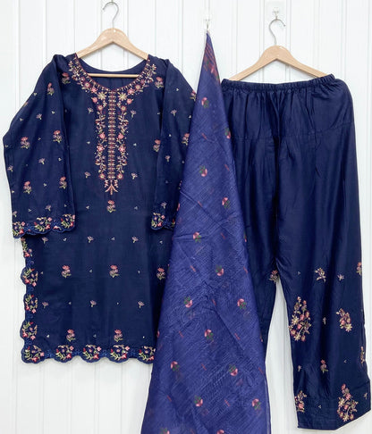 Small / Navy blue