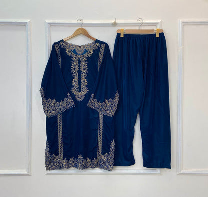 Ethnic Velvet Cutwork 2PC (Velvet) D-227