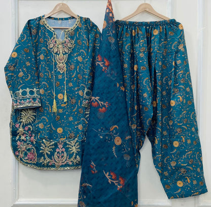 Farshi Era | 3PC Bana Dora D-554