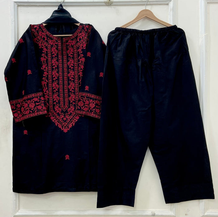 Farshi Finesse | 3PC Cotton Lawn D-669