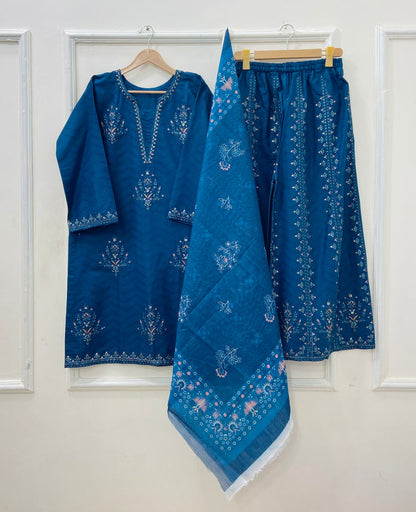 Festive Wear | 3PC Cotton D-627