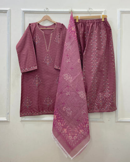 Festive Wear | 3PC Cotton D-627
