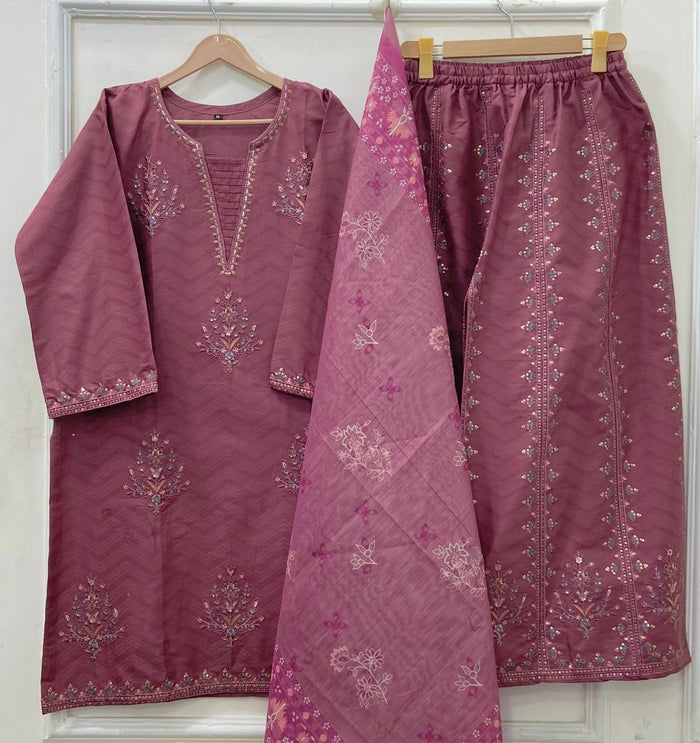 Festive Wear | 3PC Cotton D-627