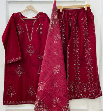 Festive Wear | 3PC Cotton D-627
