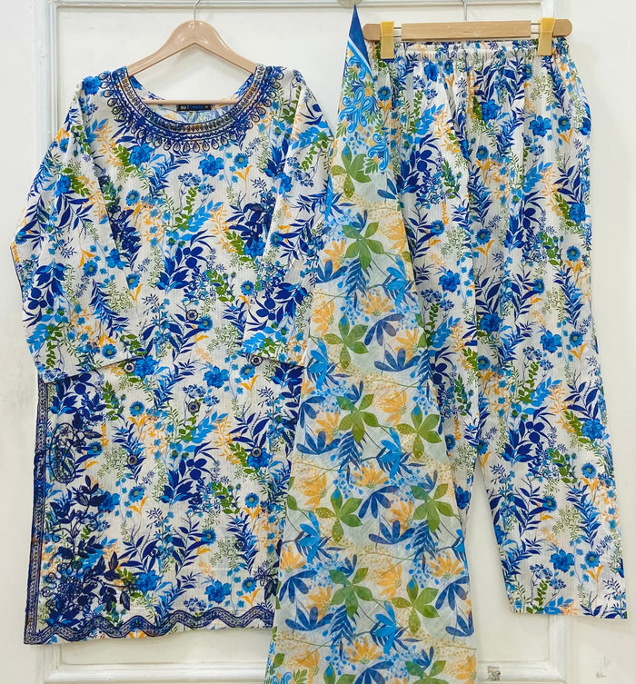 Flora 3PC | Bana Dora Lawn D-673
