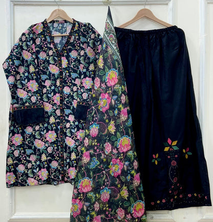 Floral Laserwork | 3PC Lawn D-661