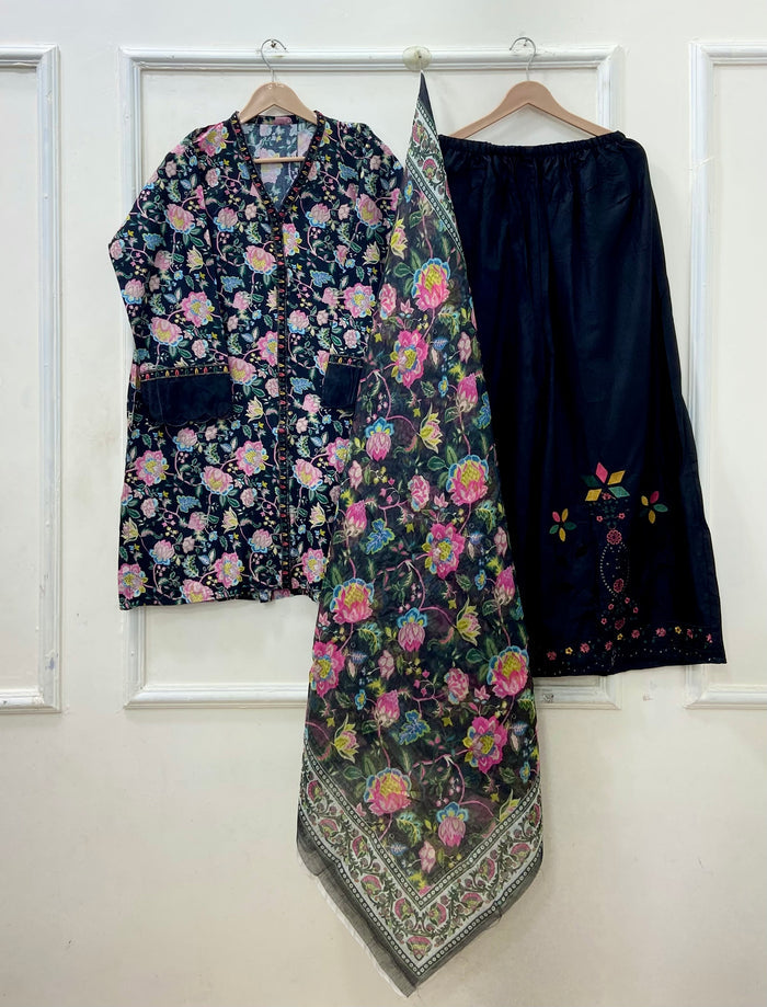 Floral Laserwork | 3PC Lawn D-661