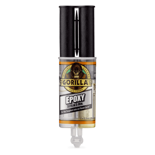 Gorilla 5 Min 2-Part Epoxy Syringe 25ml