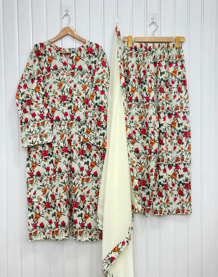 Gul-e-Rana | Lawn D-743