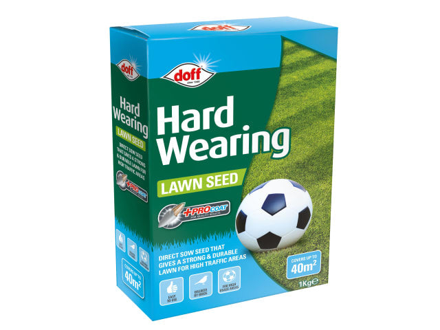 Hardwearing Lawn Seed + Procoat 1kg