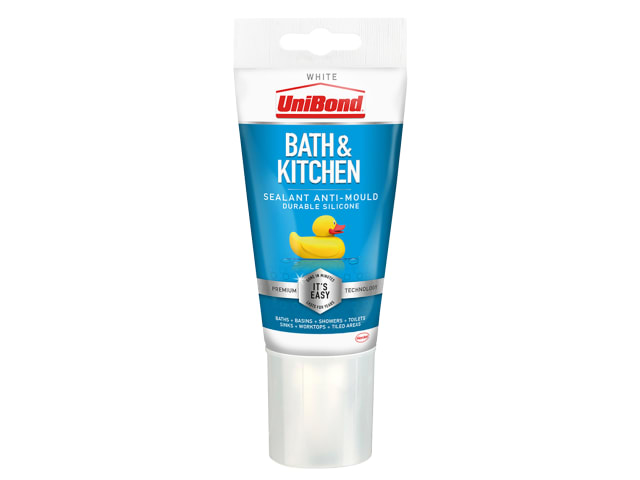 Healthy Kitchen & Bathroom Anti Mould Sealant White Tube 147g