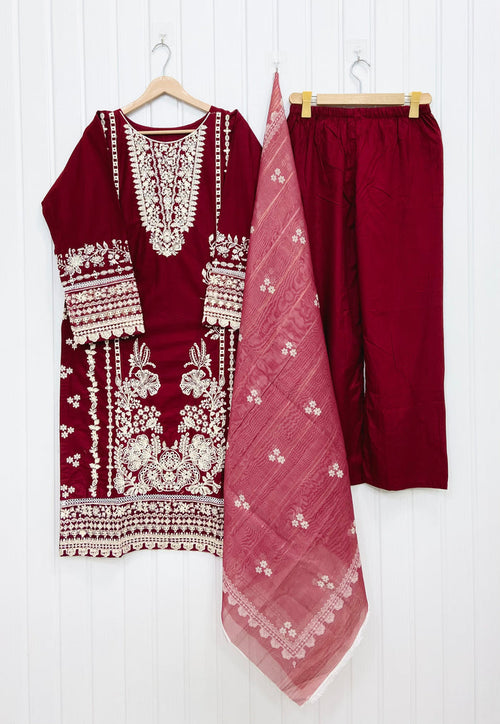 Heavy Embroidered | Long D-835