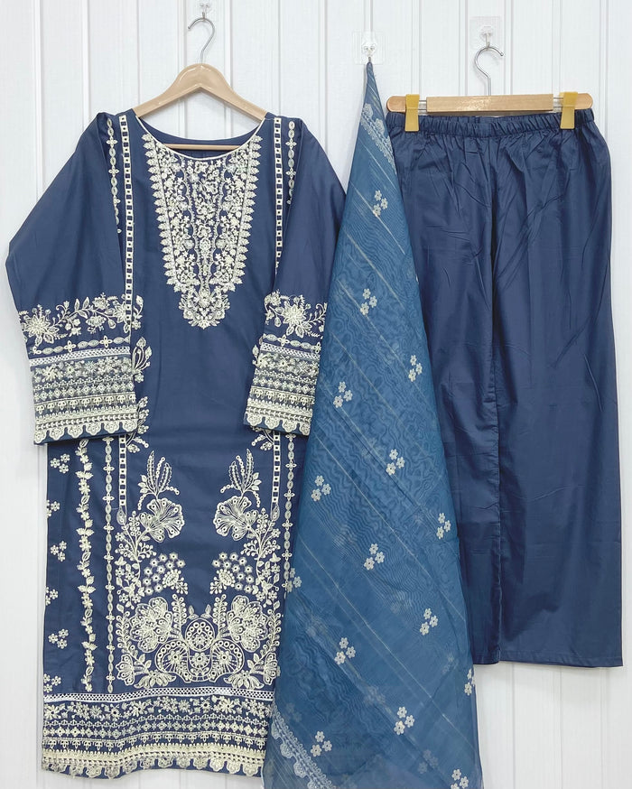 Heavy Embroidered | Long D-835