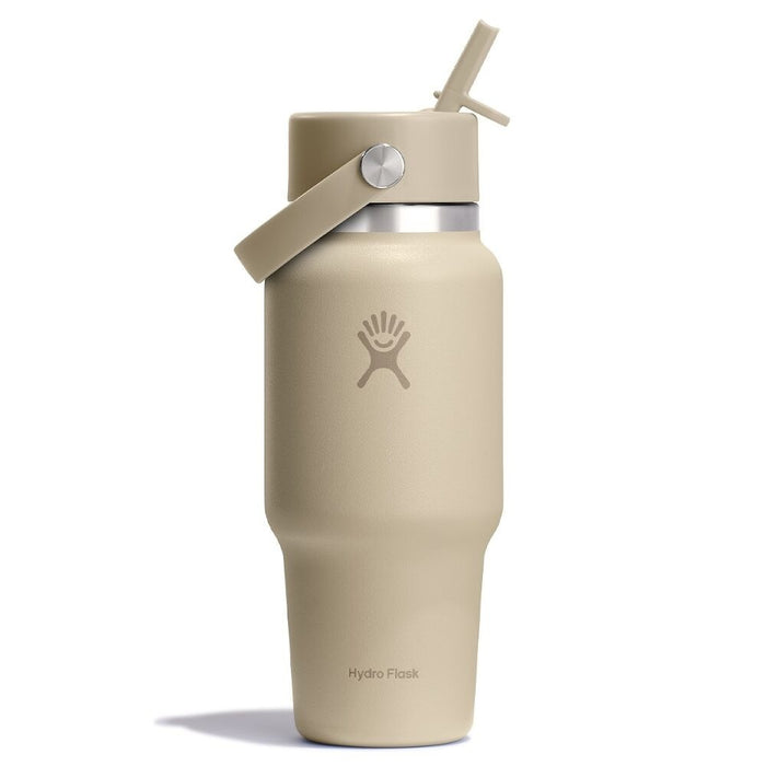 Hydroflask 24oz (710ml) Wide Mouth Travel Bottle with Flex Straw Caps