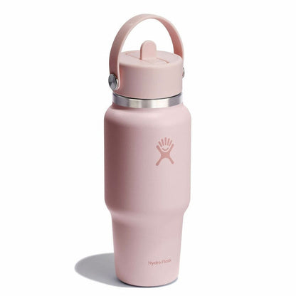 Hydroflask 24oz (710ml) Wide Mouth Travel Bottle with Flex Straw Caps
