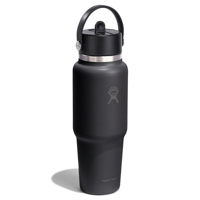 Hydroflask 32oz (946ml) Wide Mouth Travel Bottle with Flex Straw Caps