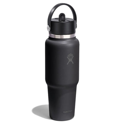 Hydroflask 32oz (946ml) Wide Mouth Travel Bottle with Flex Straw Caps