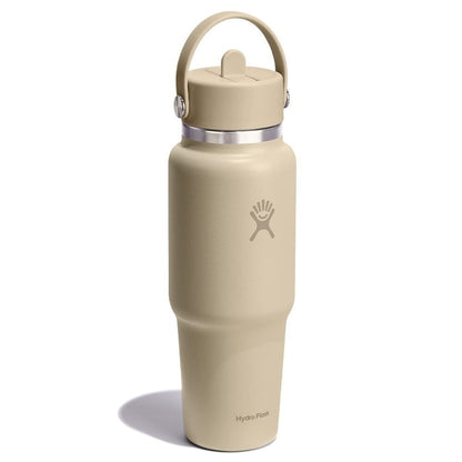 Hydroflask 32oz (946ml) Wide Mouth Travel Bottle with Flex Straw Caps