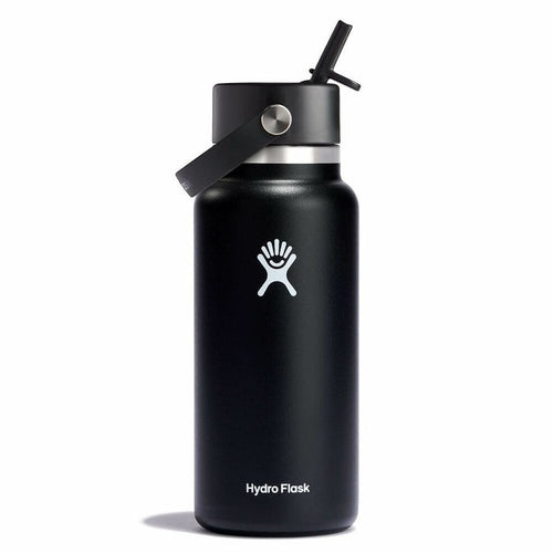 Hydroflask 32oz (946ml) Wide Mouth with Flex Straw Caps