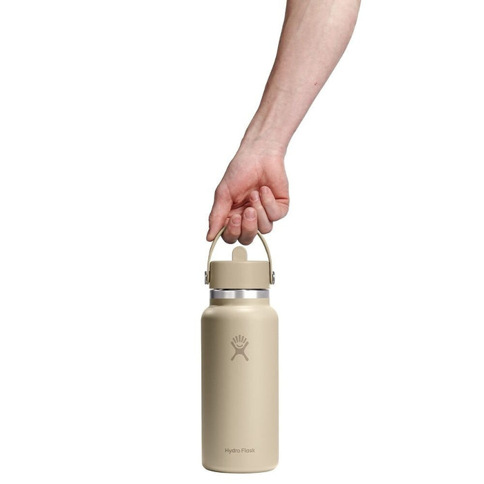 Hydroflask 32oz (946ml) Wide Mouth with Flex Straw Caps