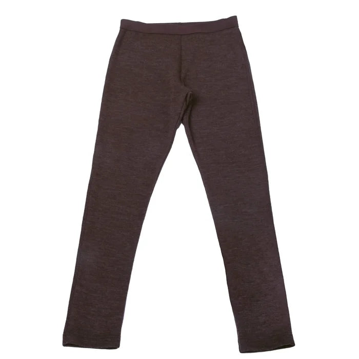Joha uld leggings i mørkebrun