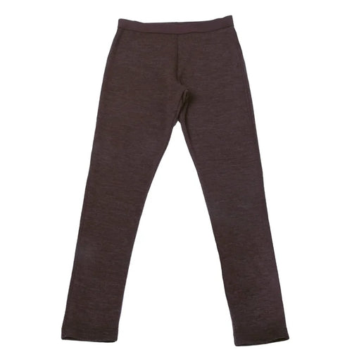 Joha uld leggings i mørkebrun