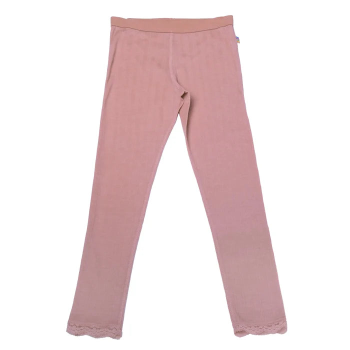 Joha uld-silke leggings rosa