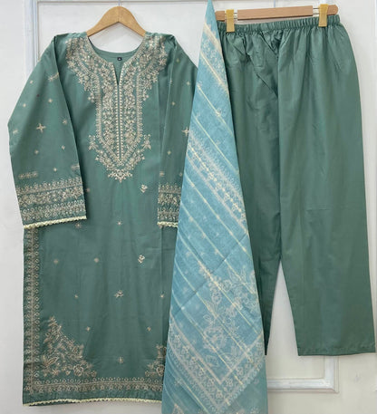 Kalamkaar | 3PC Cotton D-417