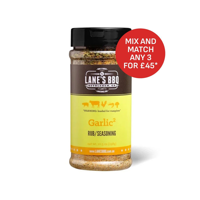 Lane's BBQ 'Garlic2 ' Rub (10oz) 283g