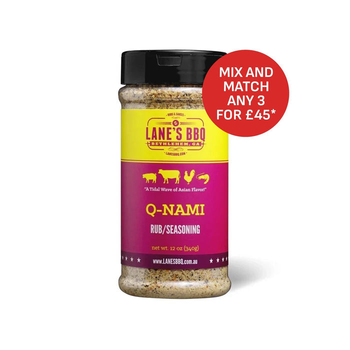 Lane's BBQ 'Q-NAMI' Rub (12.6z) 357g
