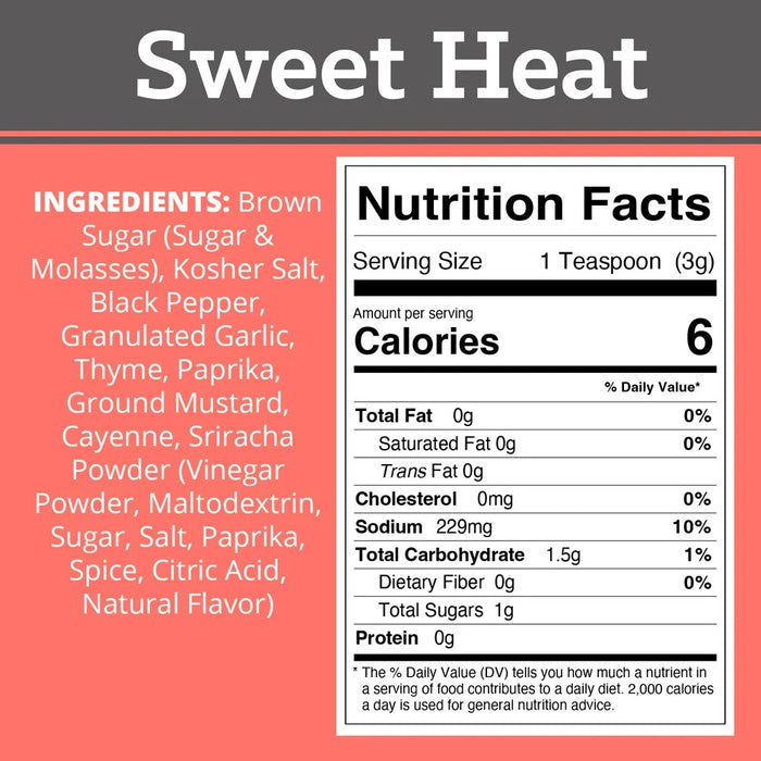 Lane's BBQ 'Sweet Heat' Rub (10.4oz) 294g