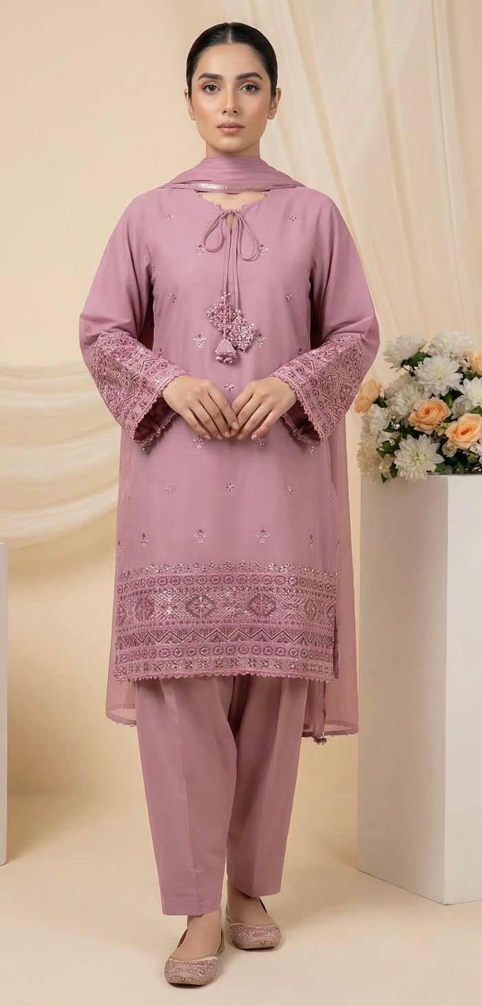 Noori Chicken Kari | Cotton 3PC  D-471