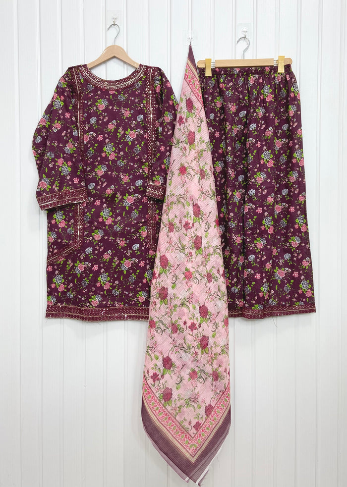 Small / Maroon